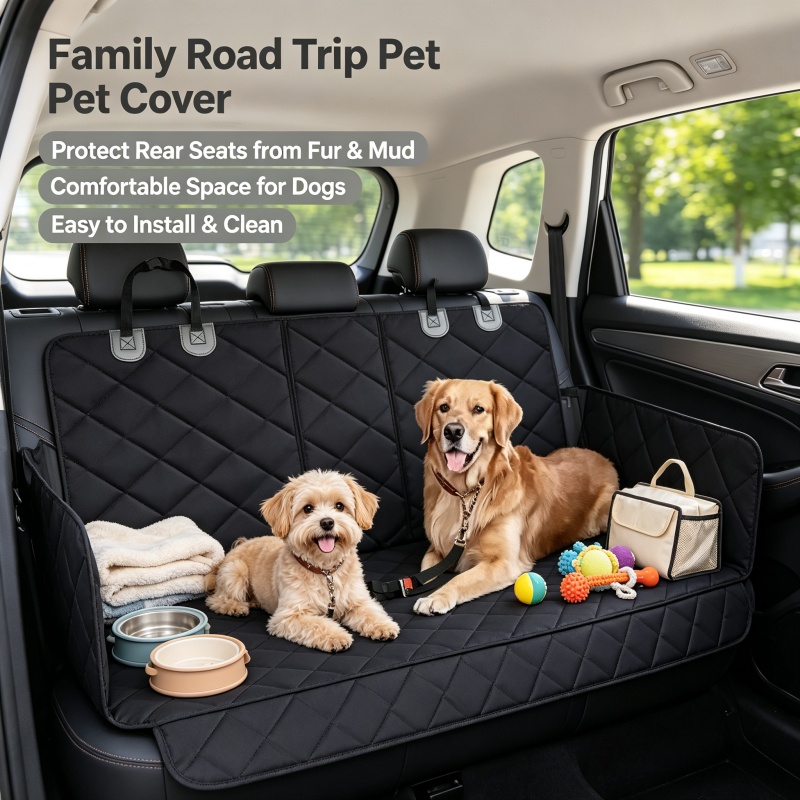 Travel Accessories Comfort - Dog Car Seat Cover Pet Travel