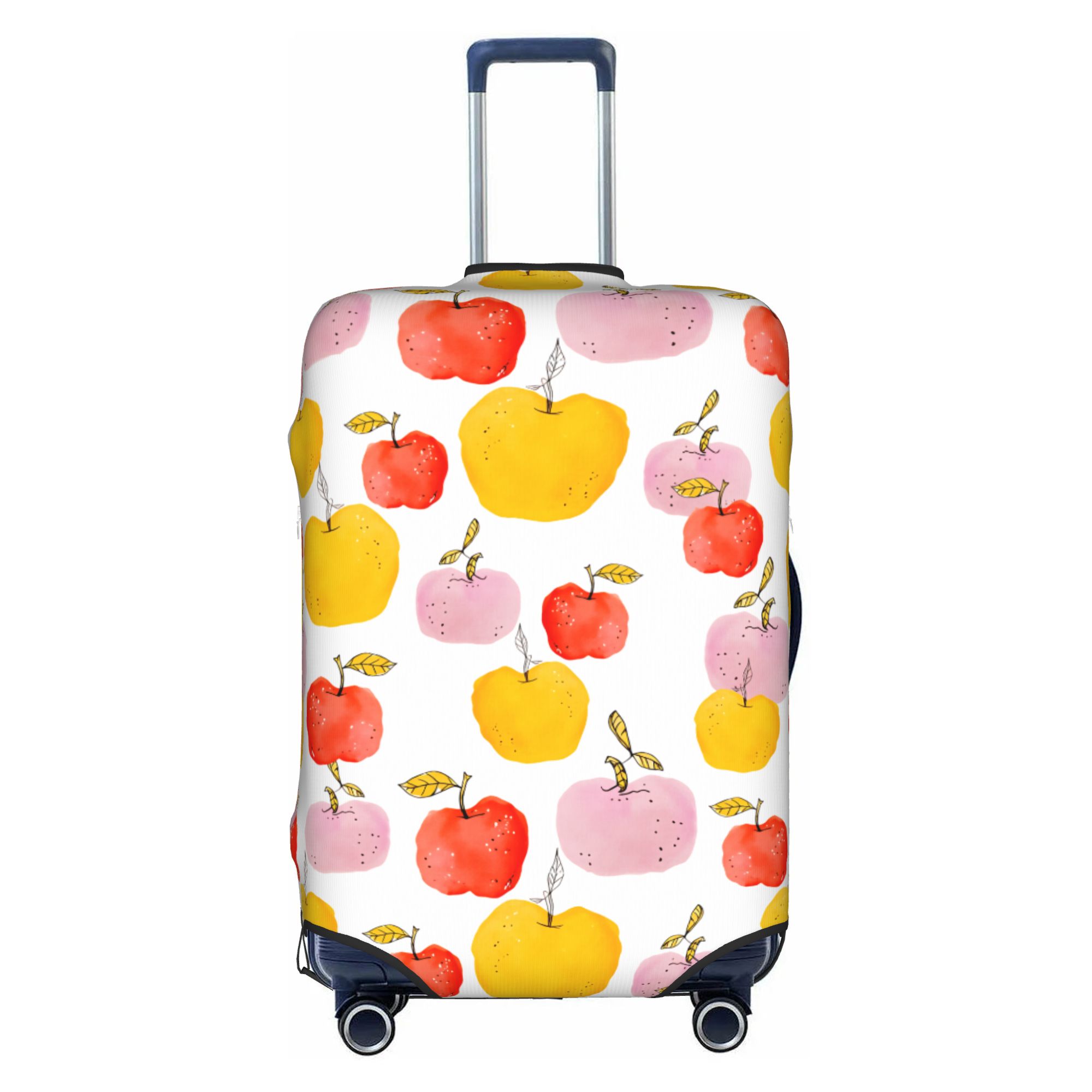 Travel Accessories Apple - Watercolor Apple Fruits Luggage Cover Fashion
