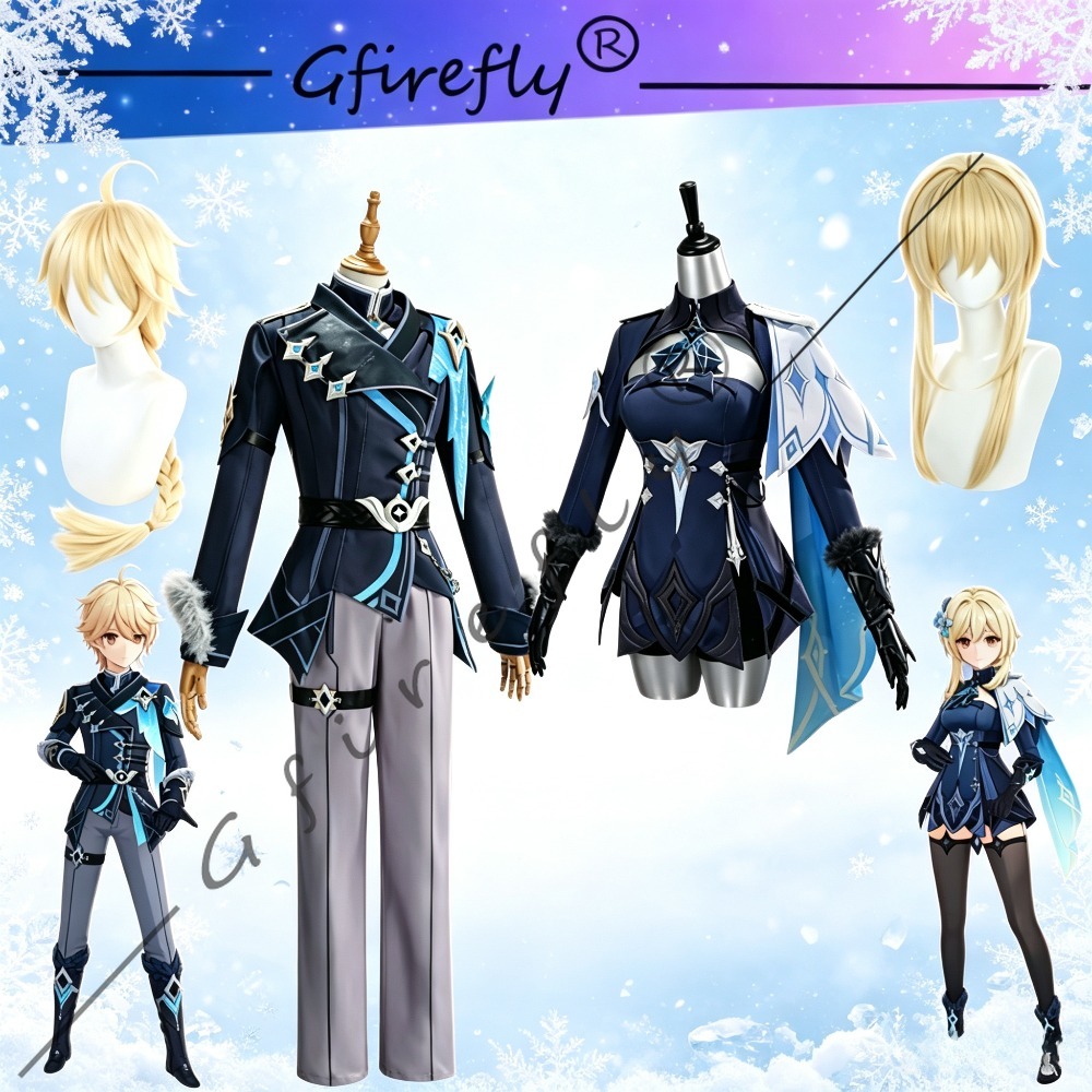 Travel Accessories Unisex - Genshin Impact Traveler Lumine & Aether