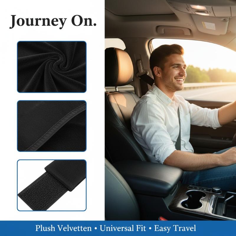 Travel Accessories Comfort - 1/2pcs Soft Seat Belt Covers Car