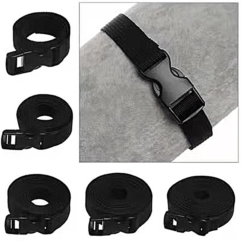 Luggage Strap Belt - 1PC Travel Tied Black Durable Nylon