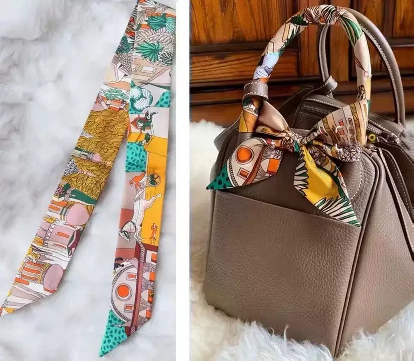 Travel Accessories Present - Spring New Women's Twill Scarf 5×90cm
