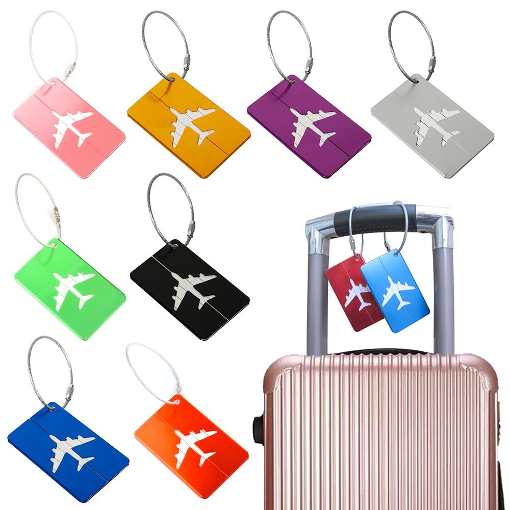 Travel Access - Aluminium Travel Luggage Tags Reusable Suitcase
