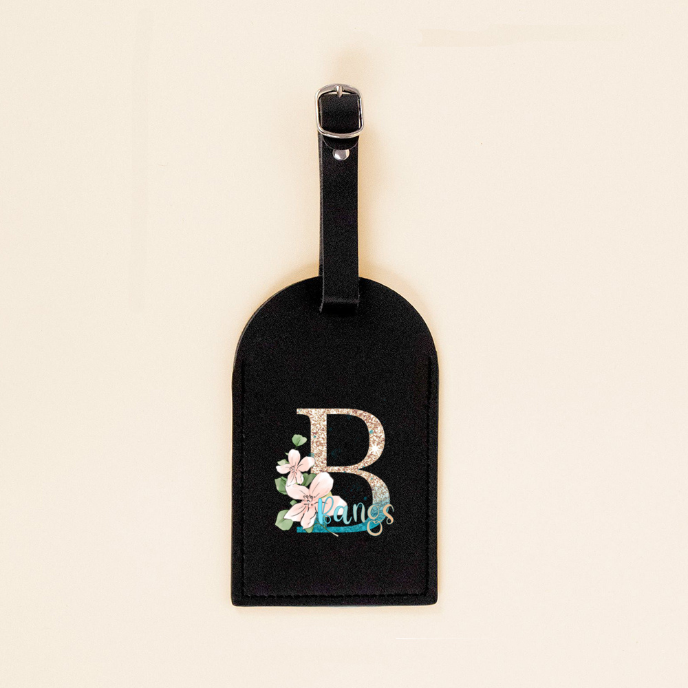Personalized PU Luggage Tags L - Travel Accessories Gifts For Her review and price