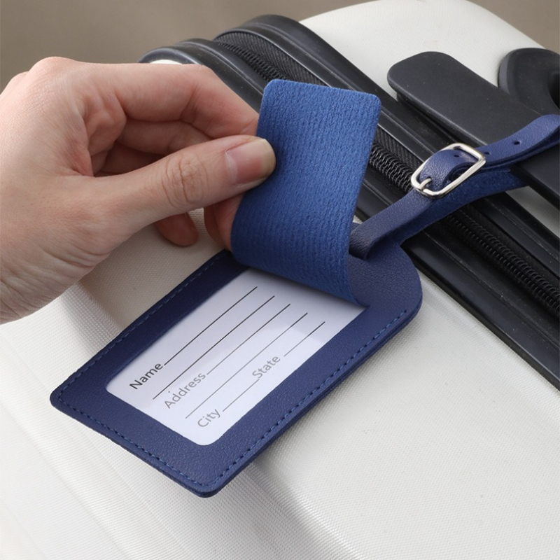 Women Men Luggage Tags PU Leat - Travel Access review and price