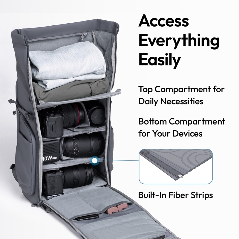 Ulanzi BP04 Hard Shell Camera  - Travel Access review and price