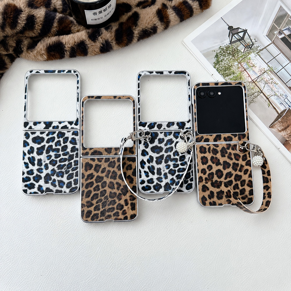 Leopard Print Folding Flip Pho - Travel Accessories Unisex review and price