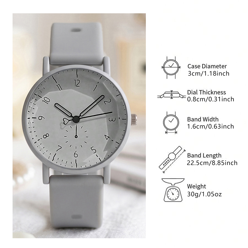 1Pc Unisex Jewelry Watch Women - Travel Accessories Present review and price