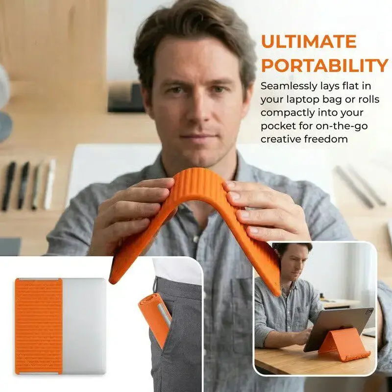 Silicone Foldable Phone Stand  - Travel Accessories Apple review and price