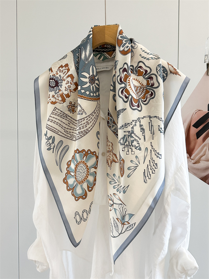 Horse Print Women 90CM Bandana - Travel Accessories Gifts For Women review and price