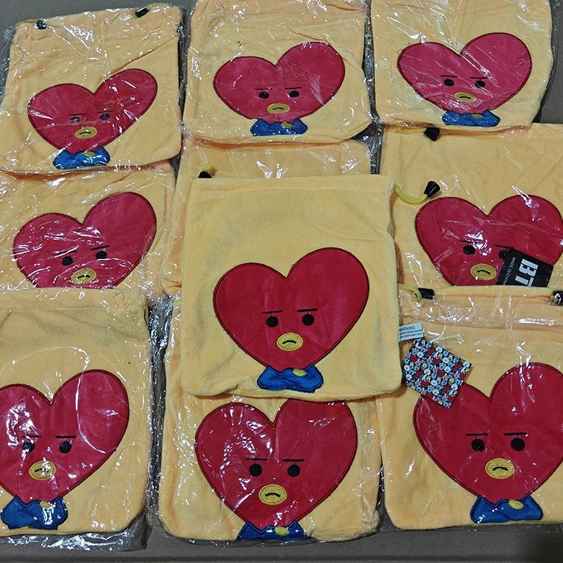BT21 anime cartoon cute heart  - Travel Accessories Toiletries review and price