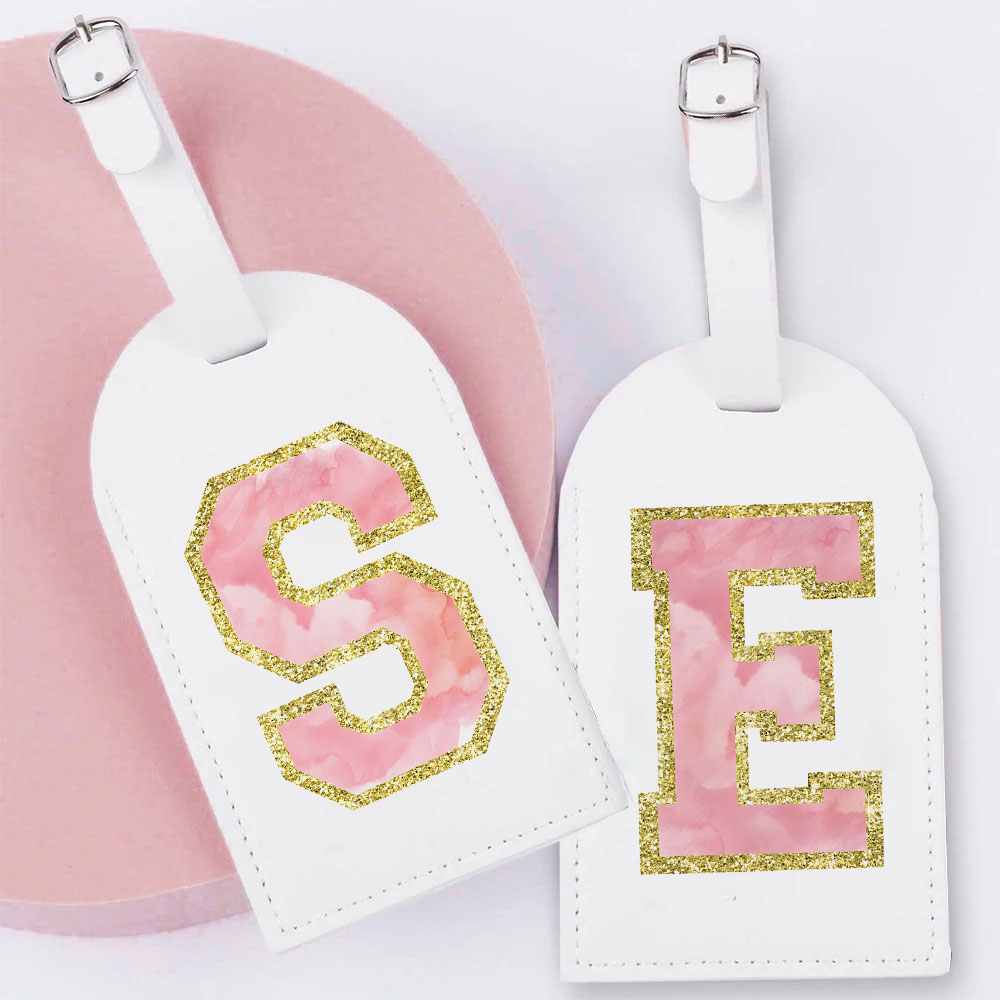 Letter Monogram Luggage Tag Ba - Travel Accessories Gifts For Her review and price