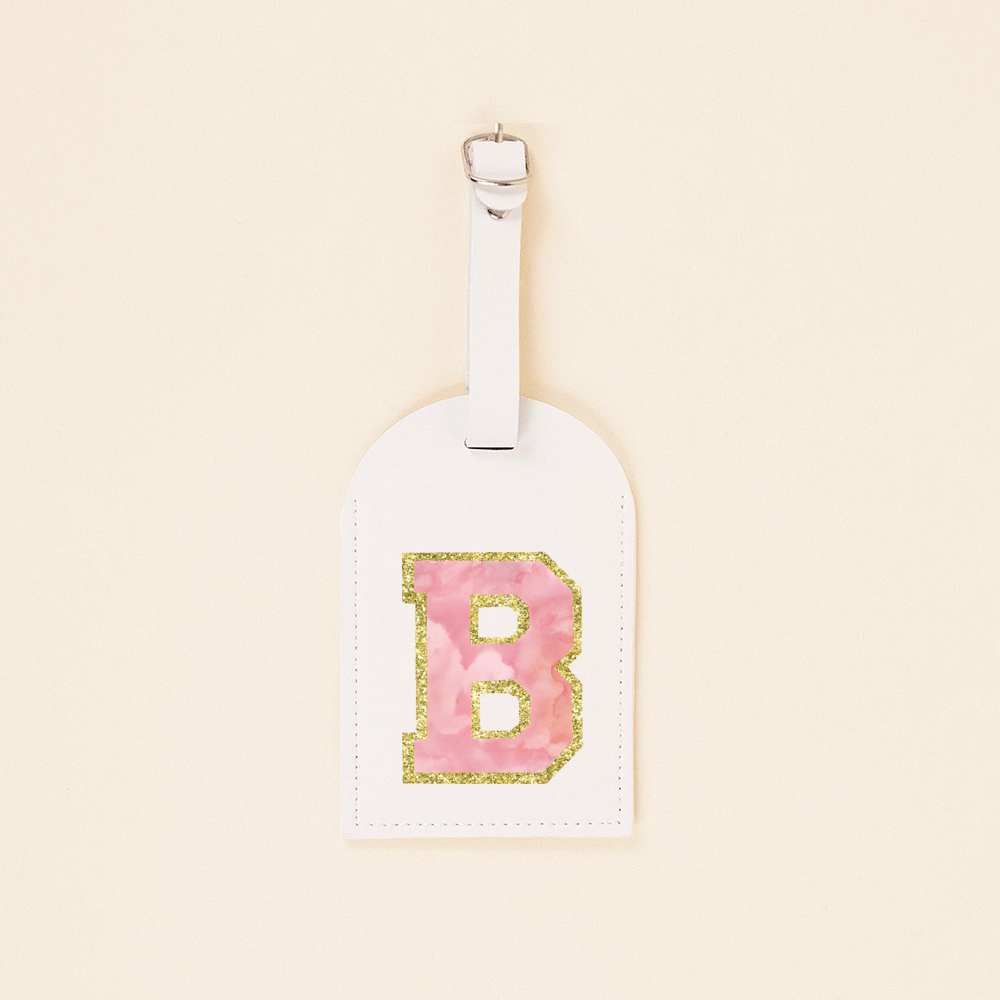 Letter Monogram Luggage Tag Ba - Travel Accessories Gifts For Her review and price