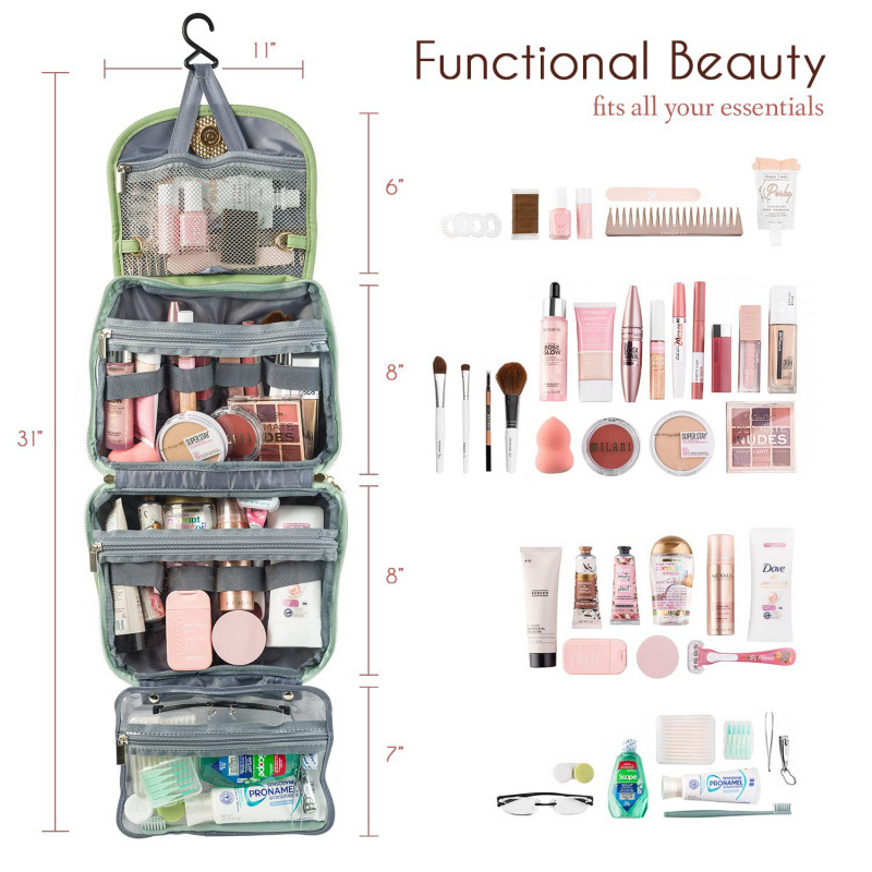 Waterproof Toiletry Bag Hangin - Travel Accessories Comfort review and price