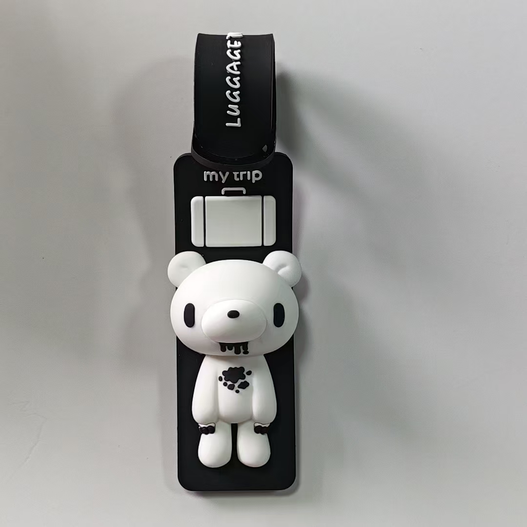 Cute Cartoon Bear Silicone Lug - Luggage Strap Belt review and price