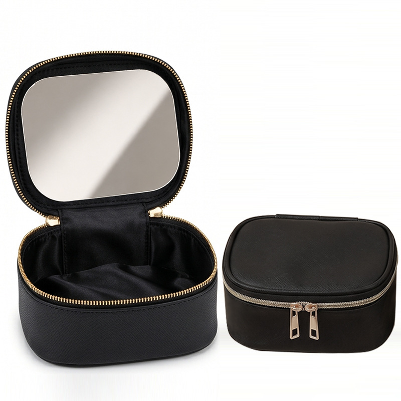 2026 New Makeup Bag with Mirro - Travel Accessories Toiletries review and price