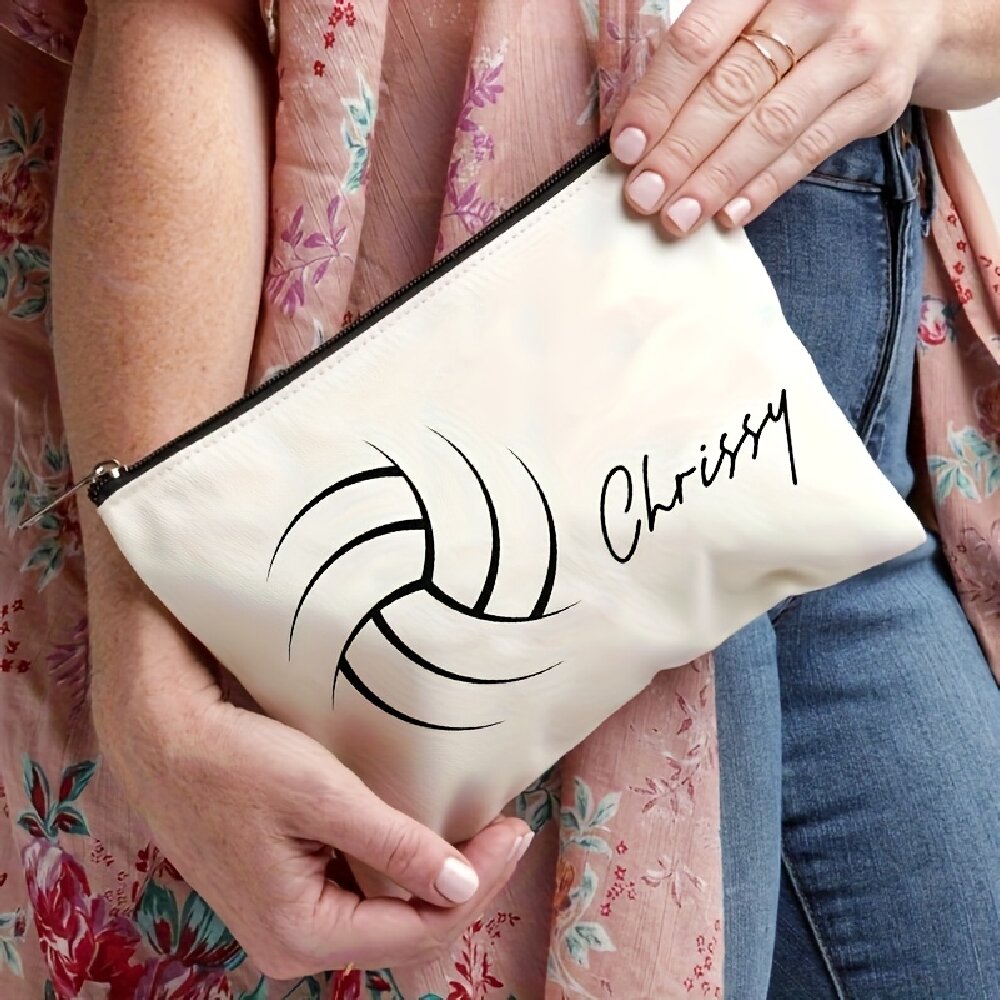 Custom Volleyball Print Polyes - Travel Accessories Gifts For Her review and price