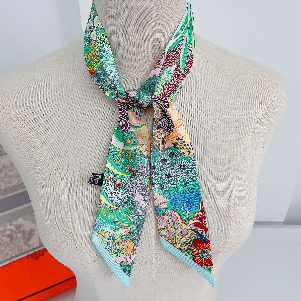 Jungle Horse Print Long Scarf  - Travel Accessories Present review and price