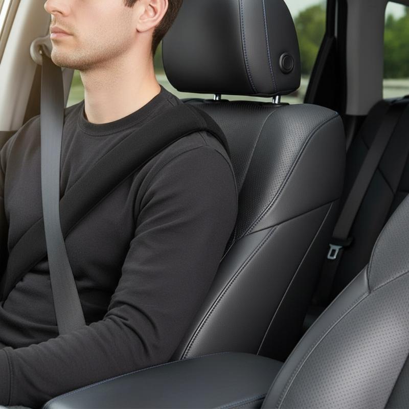 1/2pcs Soft Seat Belt Covers C - Travel Accessories Comfort review and price