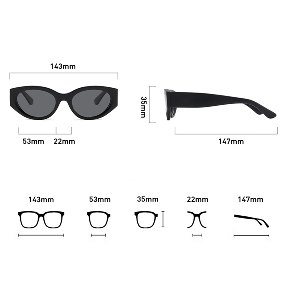 Women Men Classic Cat-Eye Pola - Travel Accessories Unisex review and price