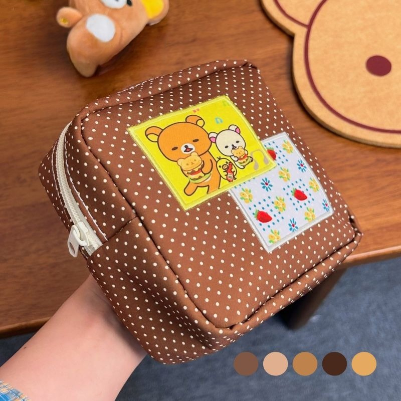 Kawaii Rilakkuma Brown Polka D - Travel Accessories Toiletries review and price