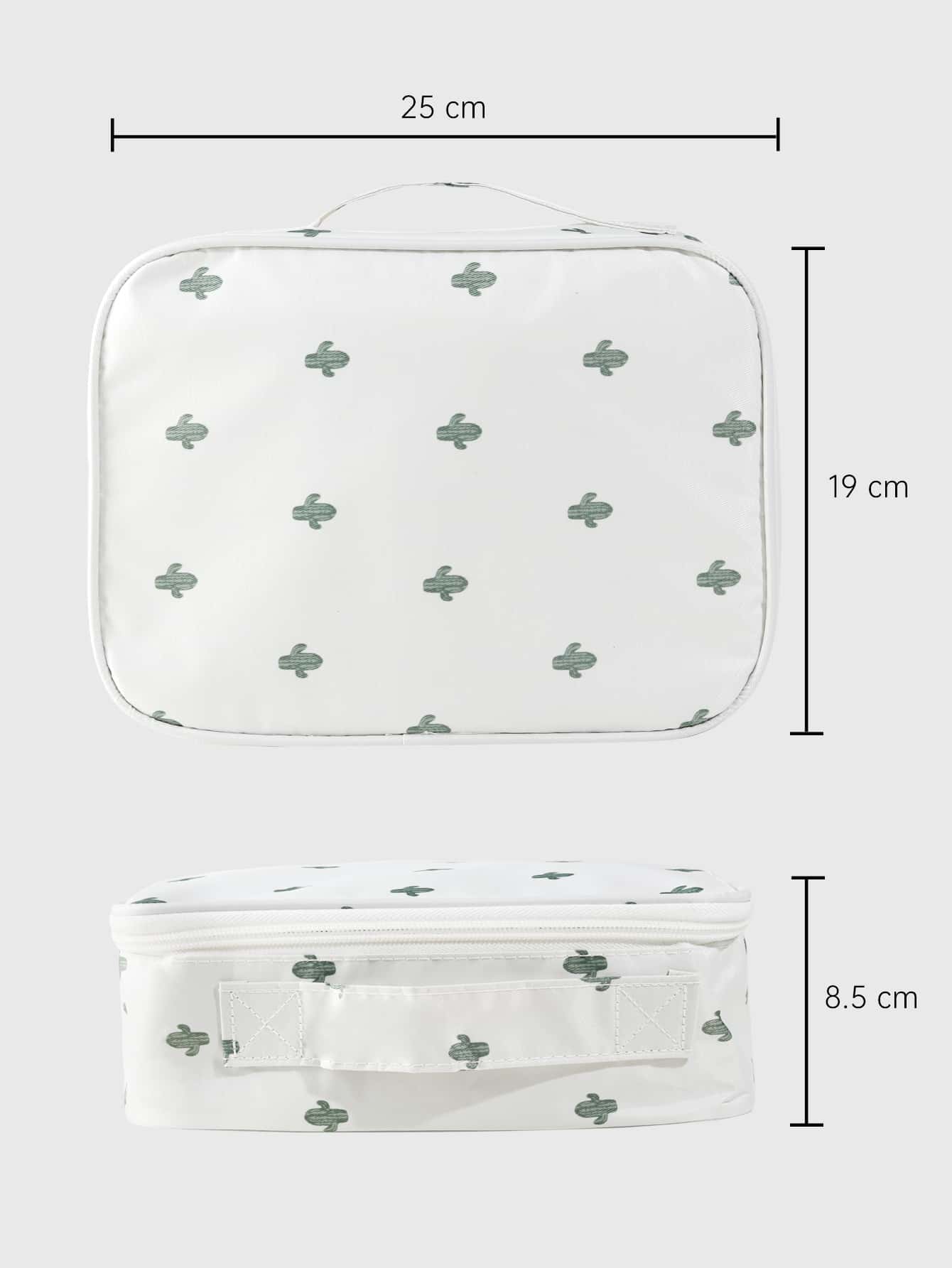 1 Pcs Cactus Print Waterproof  - Travel Accessories Toiletries review and price