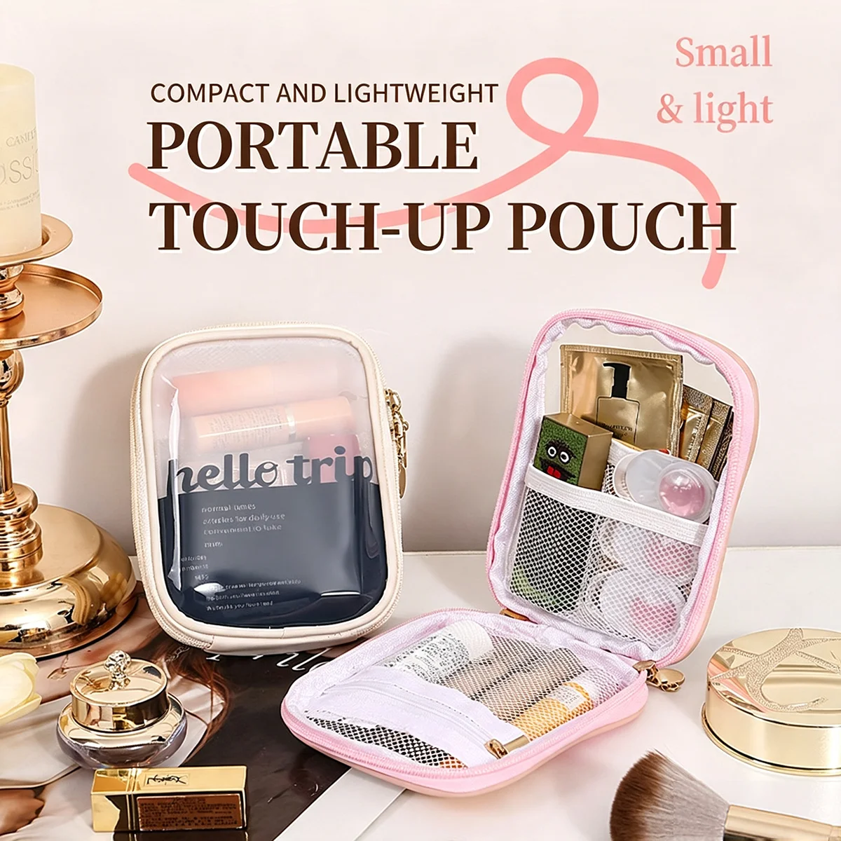 Transparent Portable Cosmetic  - Travel Accessories Toiletries review and price