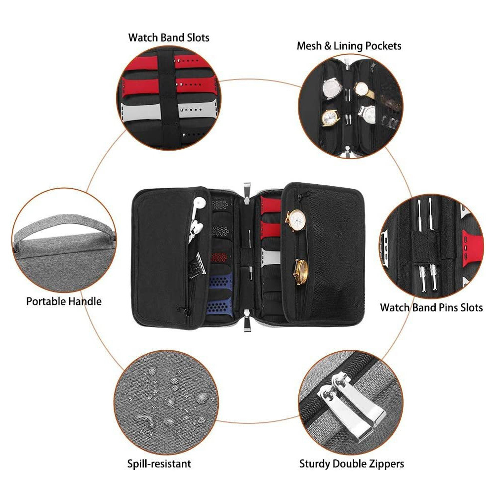 Watch Band Storage Bag Hold 20 - Travel Accessories Apple review and price