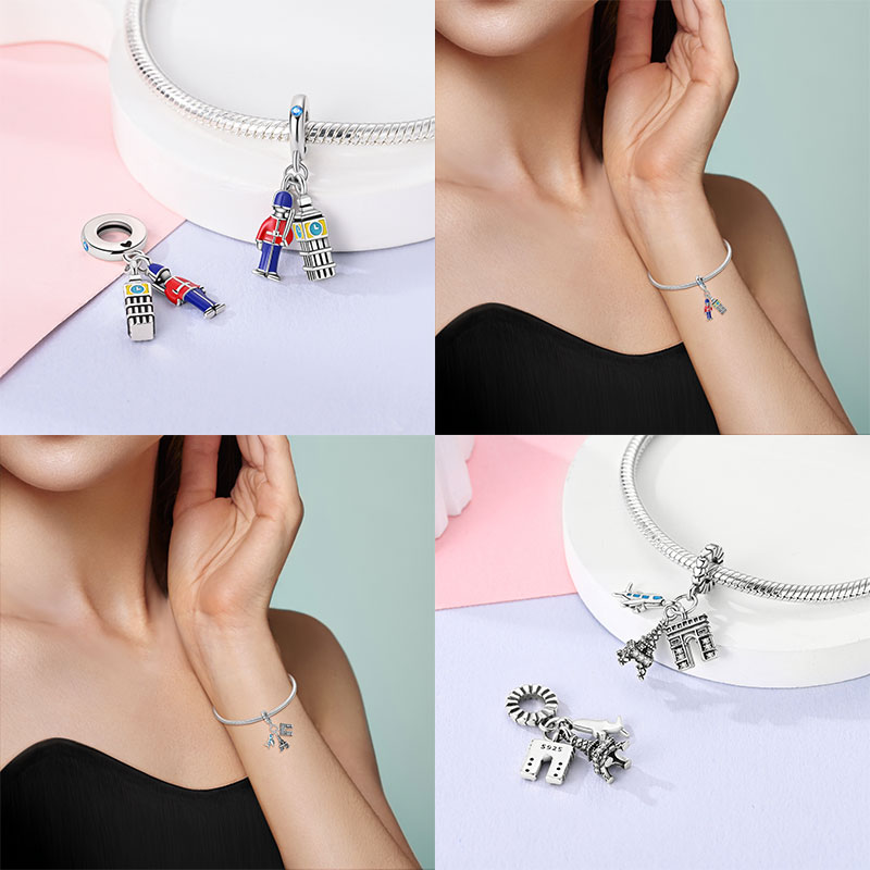 World Landmark Beads Original  - Travel Accessories Gifts For Women review and price