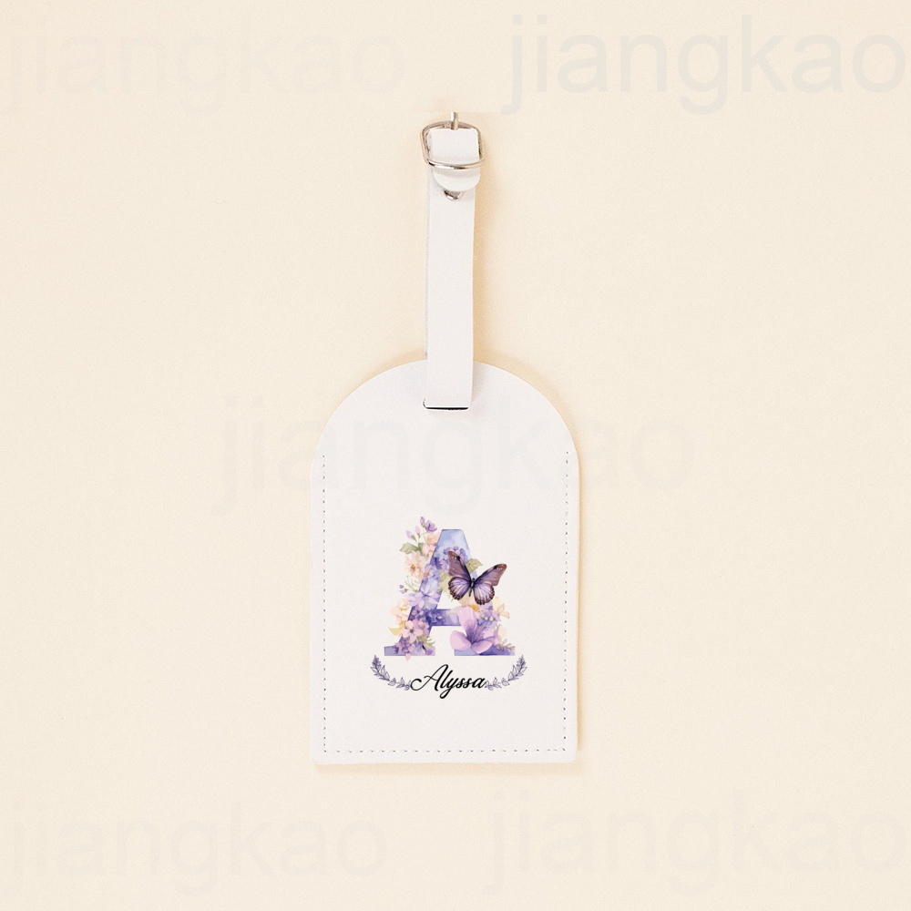 Personalized PU Luggage Tag Fl - Travel Accessories Gifts For Her review and price