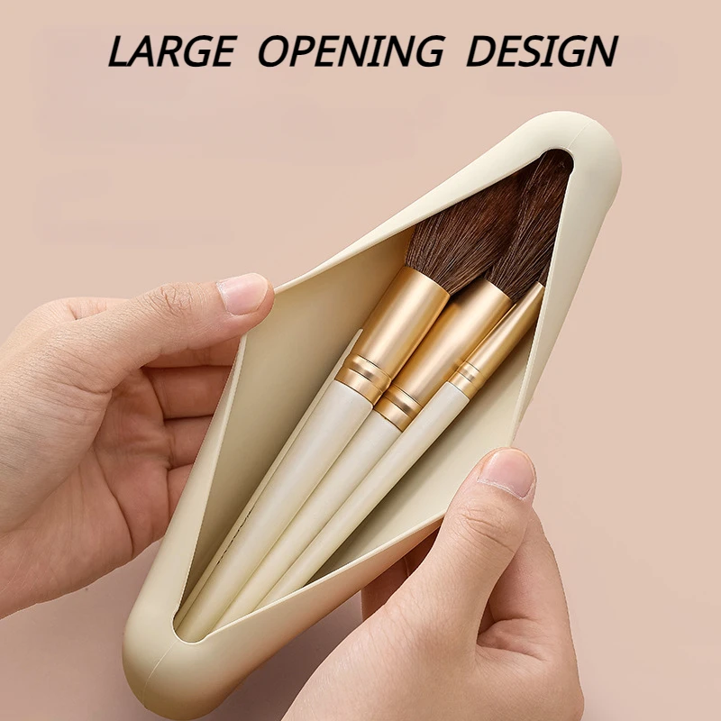 Travel Makeup Brush Holder Sil - Travel Accessories Toiletries review and price