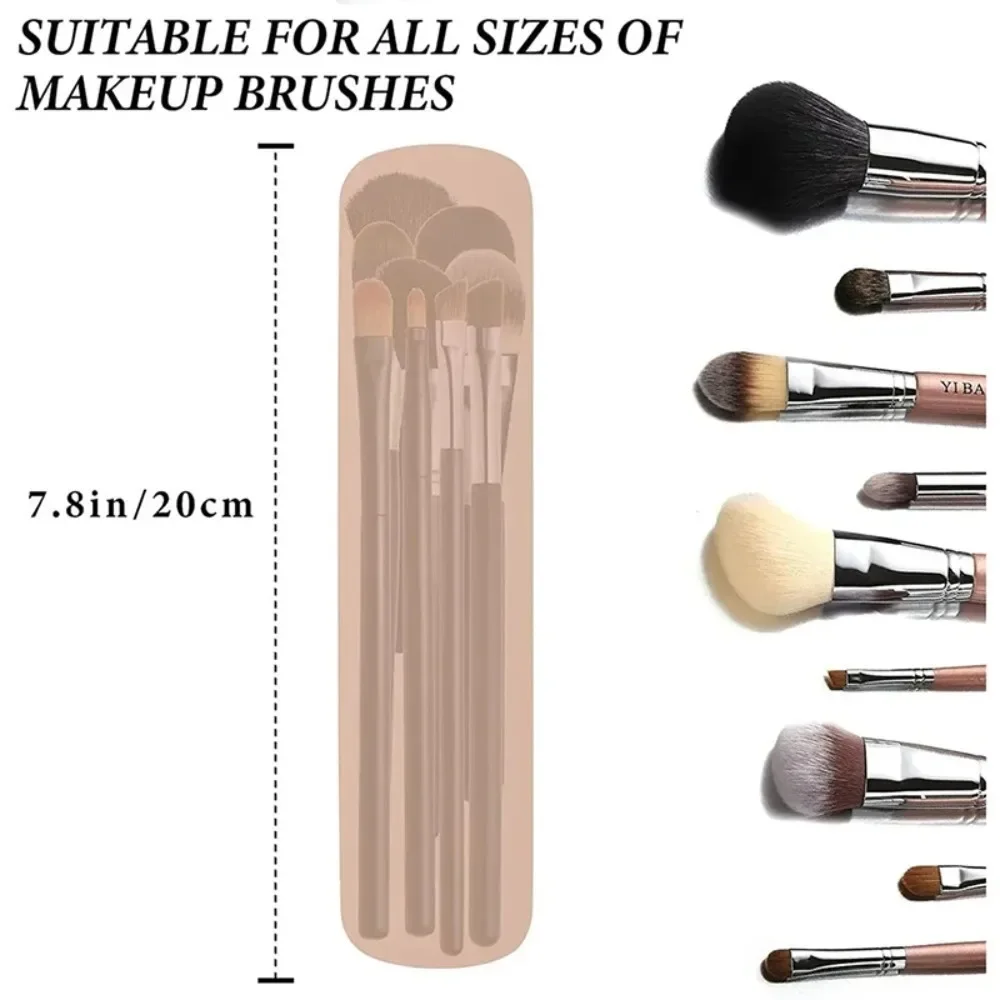Travel Makeup Brush Holder Sil - Travel Accessories Toiletries review and price