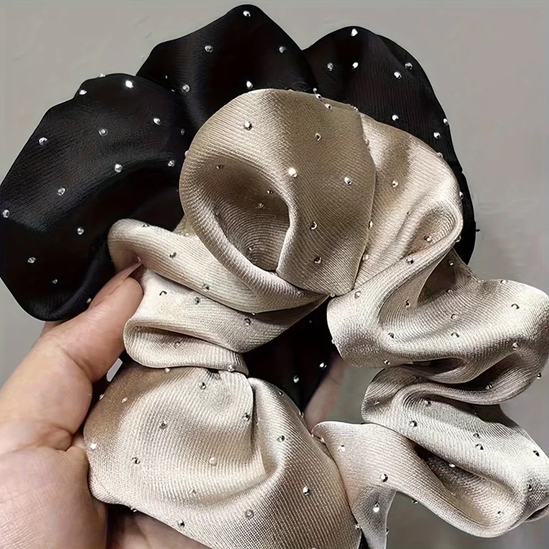 1/3PCS Satin Scrunchies with R - Travel Accessories Comfort review and price