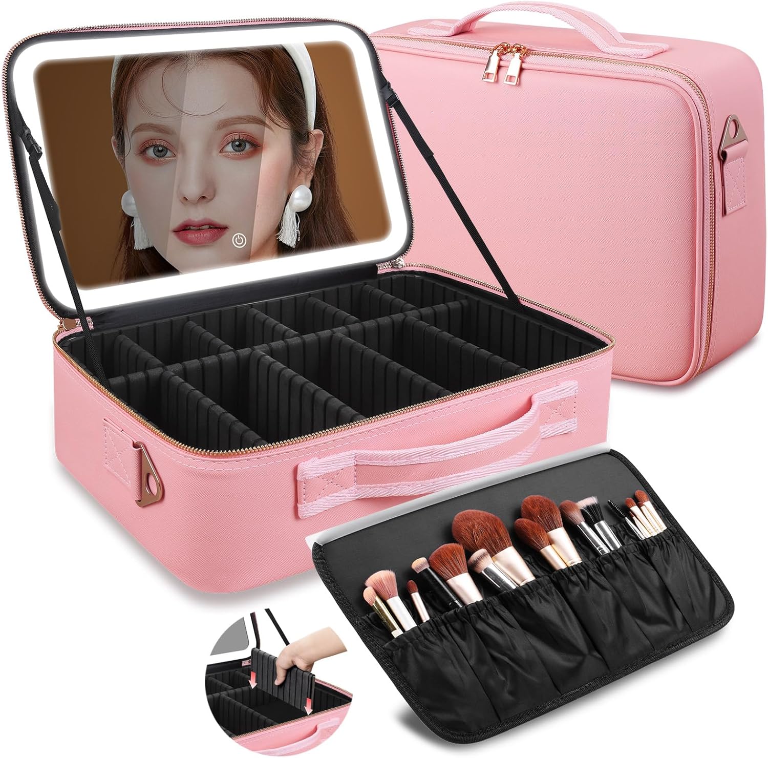 Large Capacity Makeup Bag 15'' - Travel Accessories Toiletries review and price