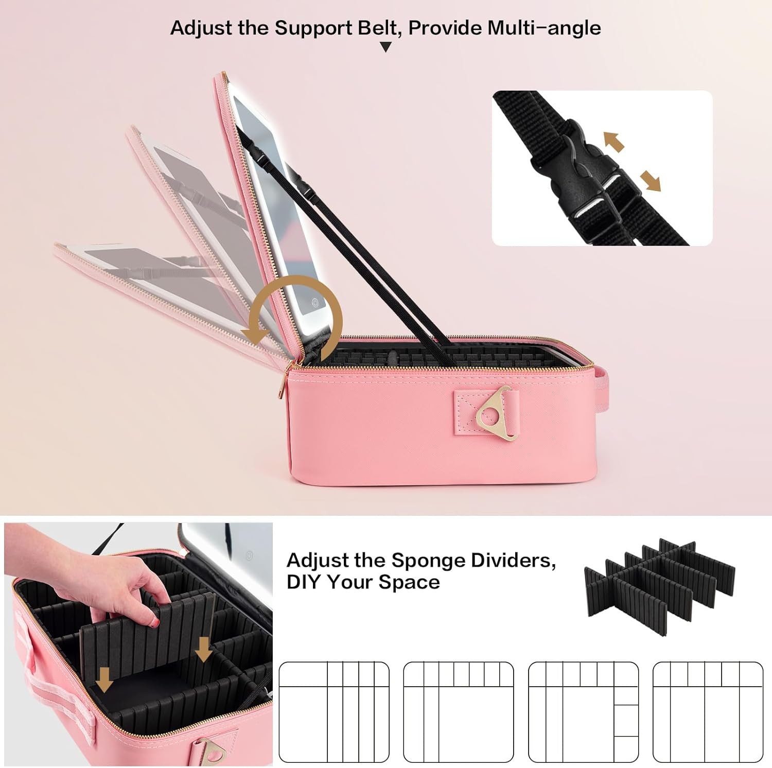 Large Capacity Makeup Bag 15'' - Travel Accessories Toiletries review and price